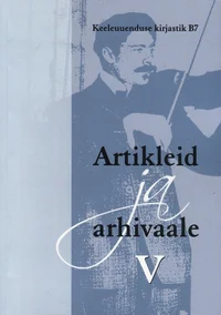 Artikleid ja arhivaale