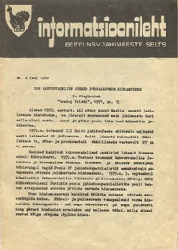 Informatsioonileht 1977/06 (44)