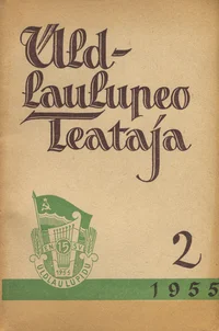Nõukogude Eesti 1955. aasta Üldlaulupeo Teataja