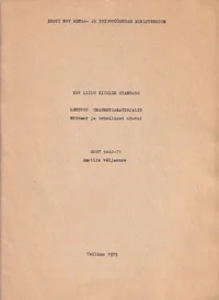 NSV Liidu riiklik standard. Lehtpuu ümarmetsamaterjalid
