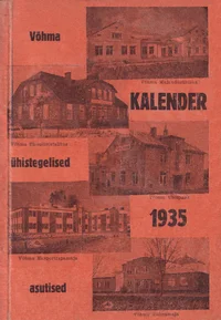 Võhma ühistegevuse kalender 1935