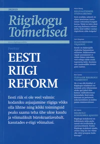 Riigikogu Toimetised