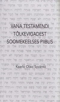 Vana Testamendi tõlkevigadest soomekeelses Piiblis