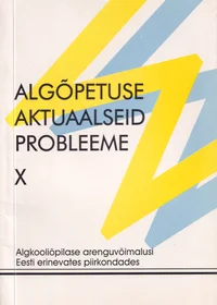 Algõpetuse aktuaalseid probleeme