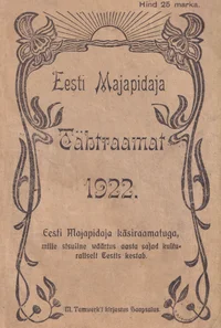Eesti Majapidaja Tähtraamat 1922