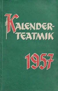 Kalender-teatmik 1957