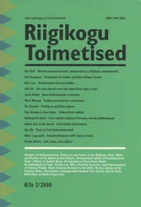 Riigikogu Toimetised