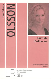 Surnute tõeline arv. 2021/26-28