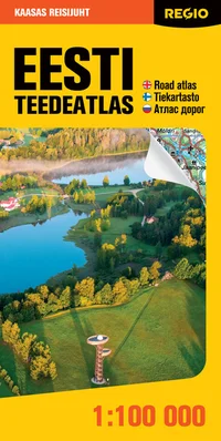 Regio Eesti teedeatlas 2022-2025 1:100 000