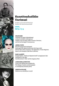 Kunstiteaduslikke Uurimusi 2022/3-4