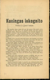 Kuningas inkognito. Hull miljonär