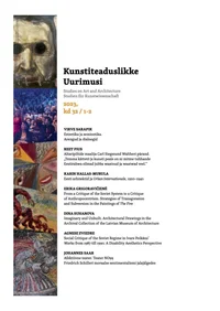 Kunstiteaduslikke Uurimusi 2023/1-2