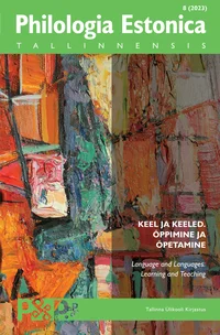 Keel ja keeled. Õppimine ja õpetamine. Language and Languages. Learning and Teaching
