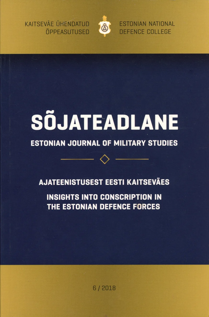Sõjateadlane. Estonian Journal of Military Studies