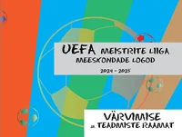 UEFA meistrite liiga meeskondade logod 2024-2025