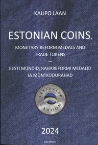 Eesti mündid, rahareformi medalid ja müntkodurahad. Estonian coins, monetary reform medals and trade tokens