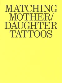 Matching mother/daughter tattoos