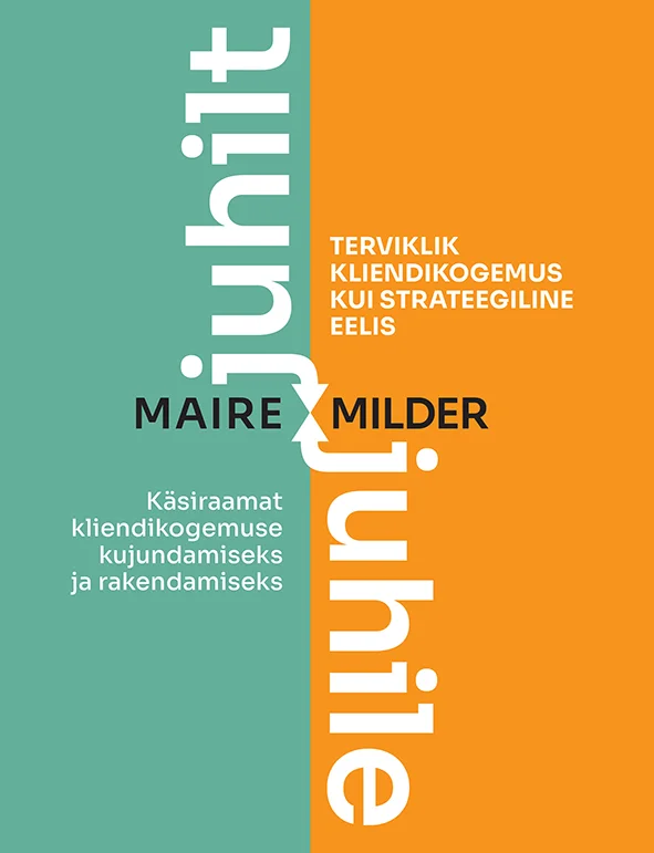 Kaane kujundus on jagatud kaheks kontrastseks geomeetriliseks alaks — türkiissinine ülaosa ja oranž alaosa. Minimalistlik ja modernne graafika kasutab lihtsaid värviblokke ning puhast valget tüpograafiat.