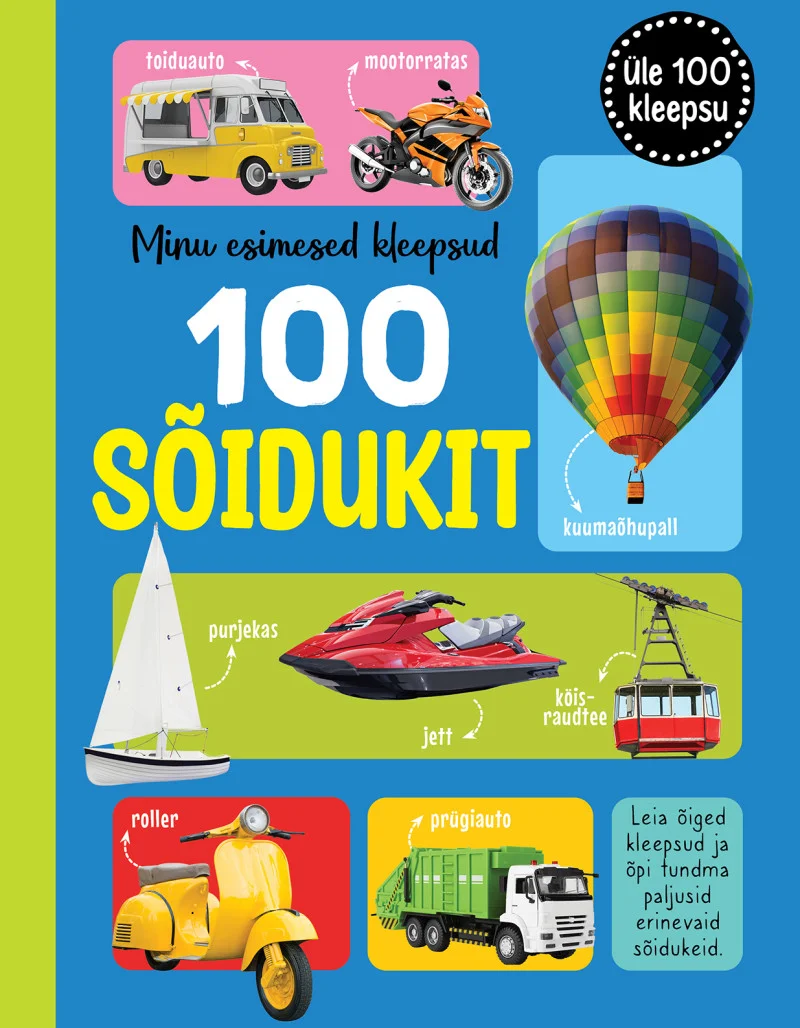 100 kleepsu. SÕIDUKID - Kadri Rahusaar