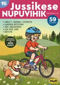 Jussikese nupuvihik (5-8 aastastele) nr 16