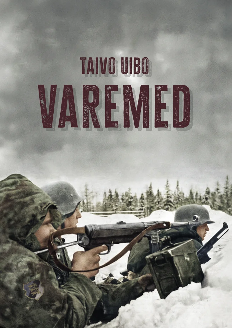 Varemed - Taivo Uibo (Grenader Grupp, 2026). Talvises lumises maastikus tulistavad kaks sõdurit vintpüssidest, kandes sõjaväevormi ja kiivrit. Fotorealistlik kaanepilt on tumedate toonidega ning loob pinge- ja sõjaõhkkonna.
