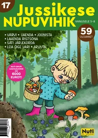 Jussikese nupuvihik (5-8 aastastele) nr 17