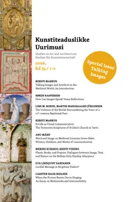 Kunstiteaduslikke Uurimusi 2026/1-2. Talking Images