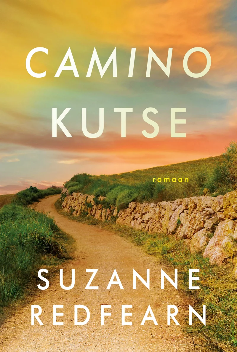 Camino kutse - Suzanne Redfearn (Ersen, 2026). Sooja oranži ja kollase toonides päikeseloojangutaeva taustal kulgeb kivimüüriga ääristatud kruusatee läbi rohelise maastiku. Kaanekujundus on õhuline ja romantilise meeleoluga, vihjates palverännaku teekonnale.