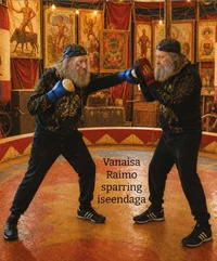 Vanaisa Raimo sparring iseendaga