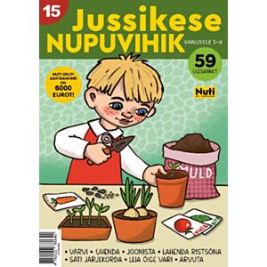 Jussikese nupuvihik (5-8 aastastele) nr 15