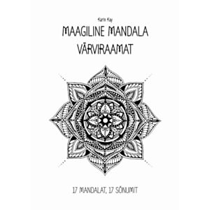 Maagiline mandala värviraamat