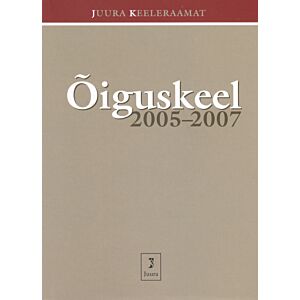 Õiguskeel 2005-2007