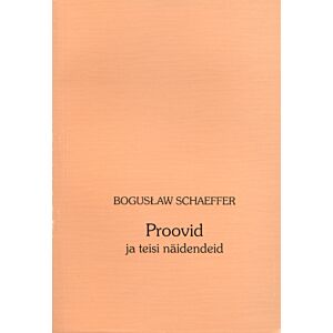 Proovid ja teisi näidendeid