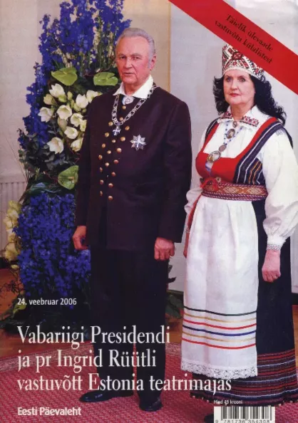 Vabariigi Presidendi ja pr. Ingrid Rüütli vastuvõtt Estonia teatrimajas