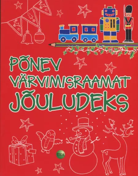 Põnev värvimisraamat jõuludeks