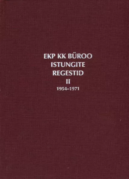 EKP KK büroo istungite regestid