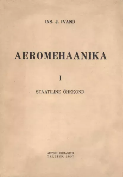 Aeromehaanika 1. osa