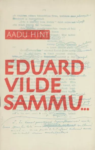 Eduard Vilde sammu...