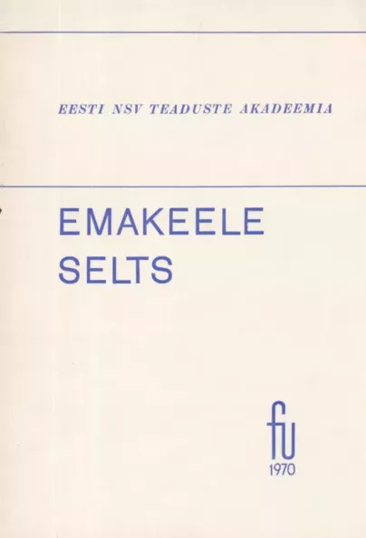 Emakeele Selts