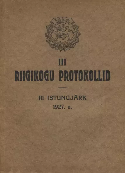 III Riigikogu