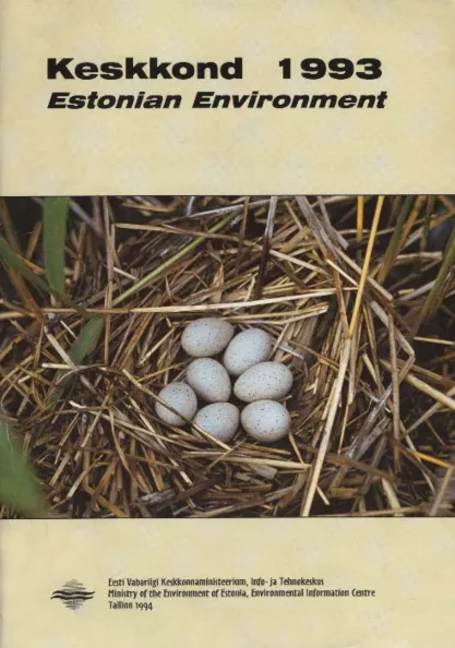 Keskkond 1993. Estonian Environment