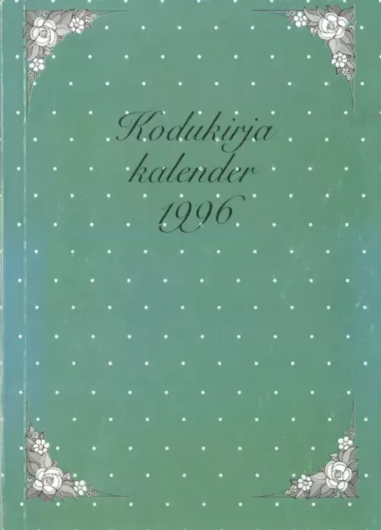 Kodukirja kalender 1996