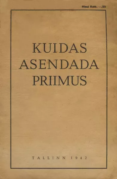 Kuidas asendada priimus