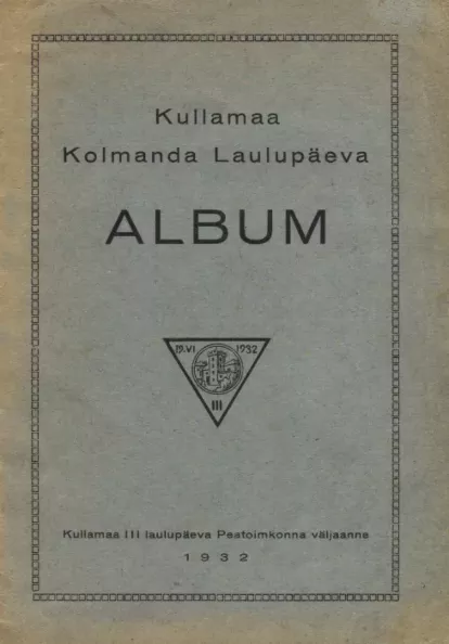 Kullamaa kolmanda laulupäeva album