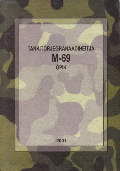 Tankitõrjegranaadiheitja M-69 õpik