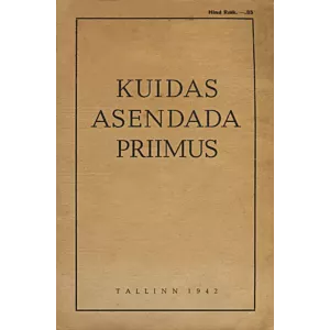 Kuidas asendada priimus