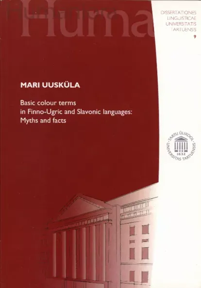 Basic colour terms in Finno-ugric and Slavonic languages: myths and facts