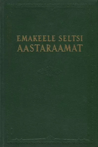 Emakeele Seltsi aastaraamat