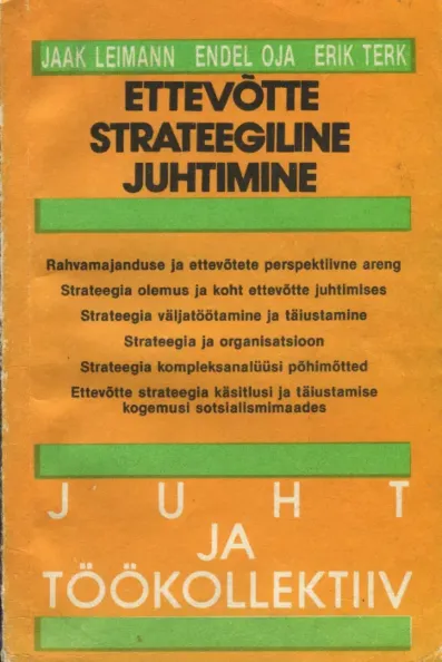 Ettevõtte strateegiline juhtimine