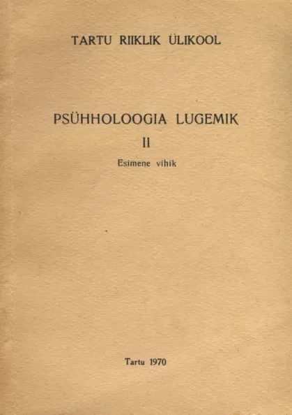 Psühholoogia lugemik